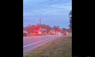 Old Mystic Crews Respond to Ledyard House Fire