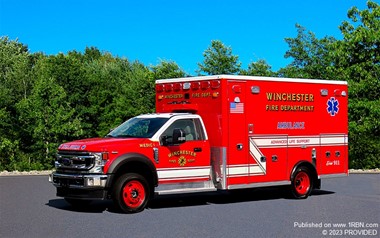 Winchester Fire Dept. “Superliner” Ambulance
