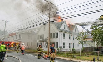 Three Alarms Struck at Structure Fire on West Hollis St. in Nashua