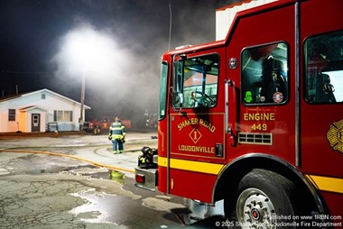 Shaker Road Firefighters Conduct Live Burn Drill