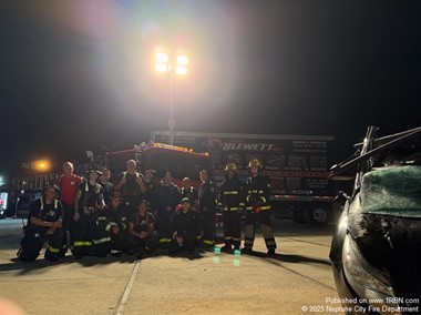 Station 35 Conducts Vehicle Extrication Training