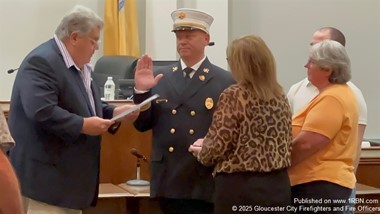 GCFD Members Recognized at City Hall Ceremony