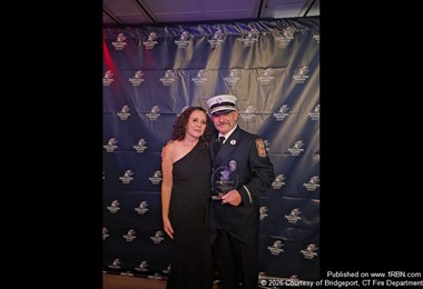 Lieutenant Patrick Burlison Received Bravery Honor