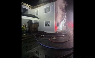 Hanover Deploys Aerial Tower and EMS to Second-Alarm Blaze in Neighboring Lebanon