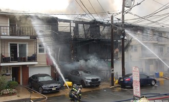 Fifteen Families Displaced After East Newark Blaze