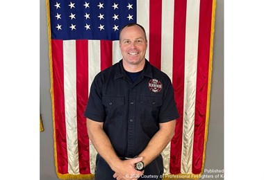 Bradford Keay Was Promoted to Lieutenant and Training Officer