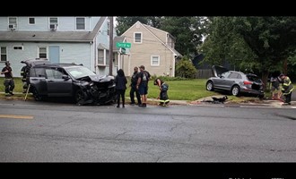 Fanwood E-7 and E-8 Responded to Morning MVA