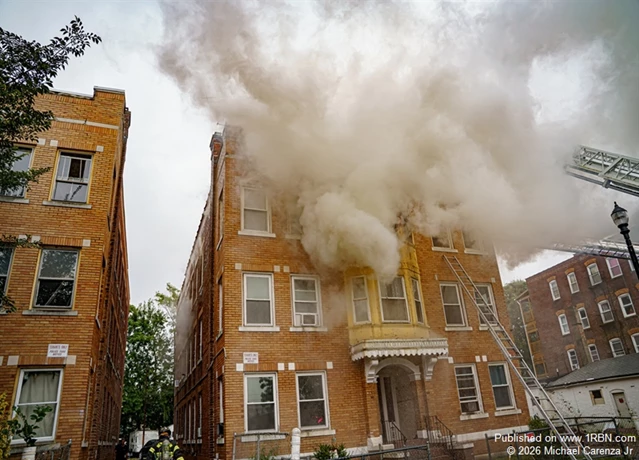 Heavy fire was quickly knocked down