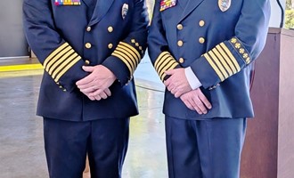 CHANGING OF THE GUARD IN SOUTHERN MANATEE FIRE RESCUE