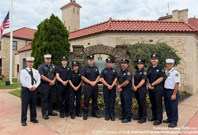 Members of North Plainfield Professional Firefighters gathered to commemorate the 25th anniversary of September 11, 2001. Firefighters participated in a silent procession and memorial service honoring those who lost their lives in the attacks, as well as the responders who have suffered from 9/11-related illnesses in the years since.