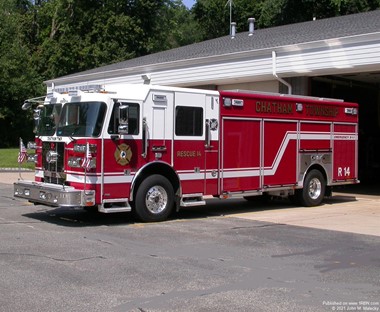NEW RESCUE IN CHATHAM TOWNSHIP; KME TO MOVE