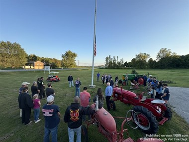 Ferrisburgh Fire Honors Fallen 9/11 Responders