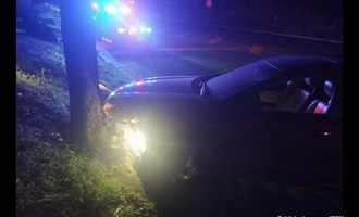 Driver Hospitalized Following Single-Vehicle Accident on Eagle Rock Avenue