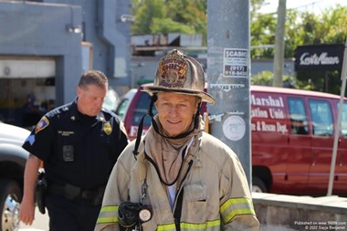 Stamford Fire Department Assistant Chief Robert "Rex" Morris
