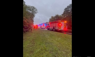 Marmora Crews Responded to Parkway Rollover With Entrapment