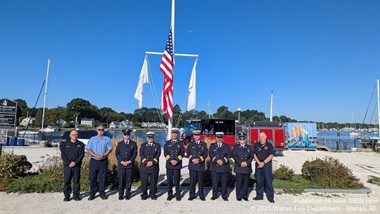 Warren First Responders Pause for 9/11 Memorial