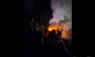 West Milford Fire Companies Responded to Westbrook Road Car Fire