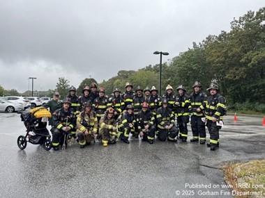 Gorham FD Joins Regional Firefighters in 5K Tribute