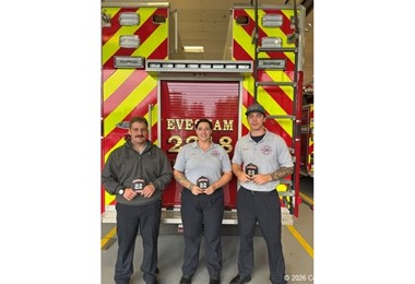 Evesham Fire-Rescue Firefighter/EMTs Completed Probationary Period