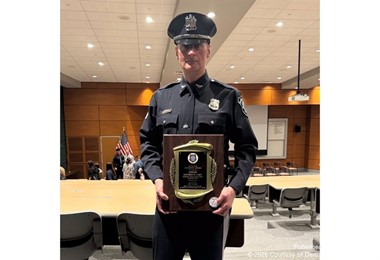 Lt. Matthew Carey Recognized After Life-Saving Response at Haworth 5K
