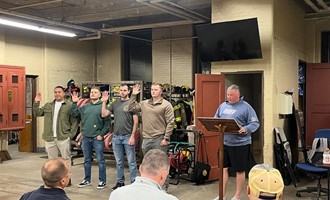 East Providence Local 732 Welcomes Four New Members