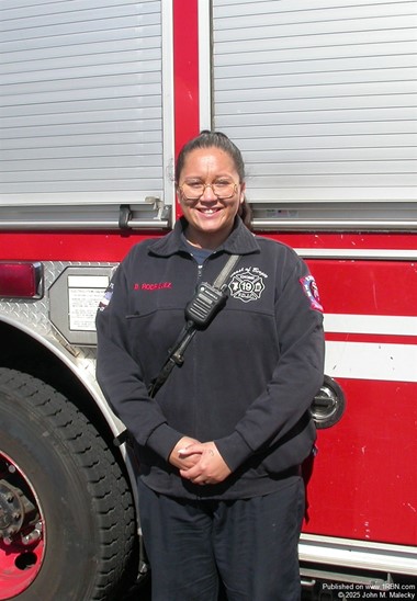 Jersey City Firefighter Brianna Rodriguez