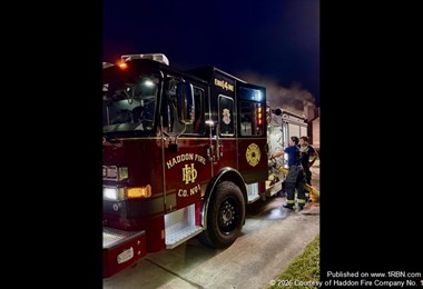 Haddon Firefighters Completed Annual Live Burn Drills