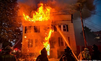 Fire Out The Windows On Arrival In Watervliet Apartment Building
