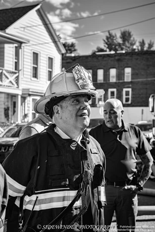 Cohoes Fire Department Chief Joseph Fahd