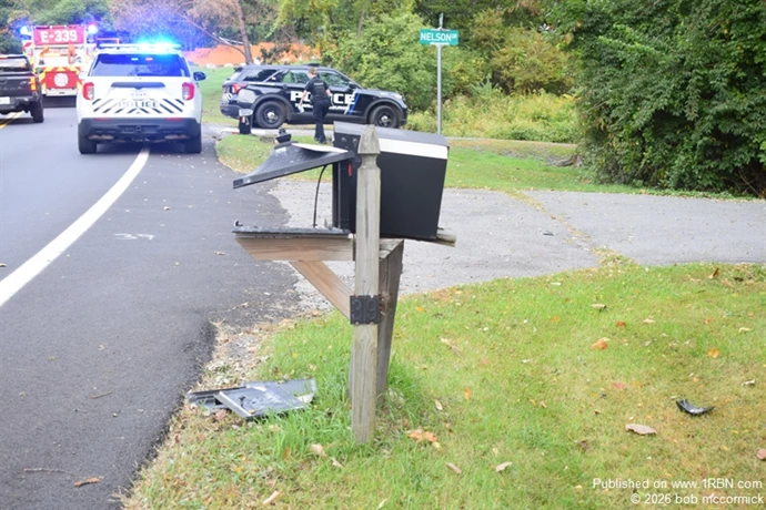 Vehicle ran off roadway
