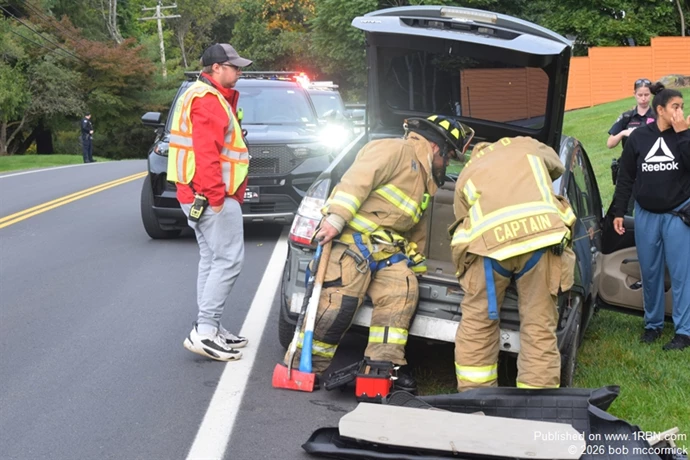 Vehicle ran off roadway