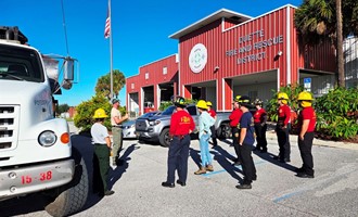 IN HOUSE TRAINING AT DUETTE FIRE FOR BASIC WILDLAND FIELD DAY