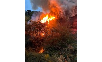 Bauerstown Crews Battled Residential Fire on Siegel Street