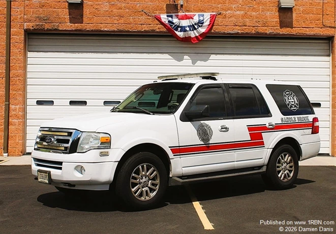 Saddle Brook Squad-2, 2014 Ford Expedition. Former chief gig, It is now a support unit out of Engine co 2.