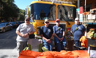 Jim Thorpe Firefighters on Broadway During Fall Fest Weekend