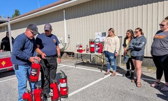 Hands-On Practice Prepares Employees for Small Fire Emergencies