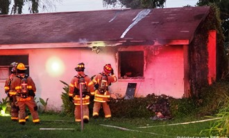 SOUTHERN MANATEE FIRE WORKS A STRUCTURE FIRE