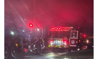 Newberry Firefighters Provided Water and Manpower at Building Fire