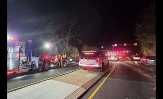 Firefighters Free Confined Patient Following Intersection Wreck on Brownsville Road