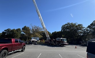 Gales Ferry VFC Brings Ladder 25 to Local Touch-a-Truck Event