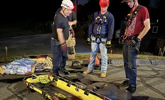 MVFD Sharpens Skills with Rope Rescue Training