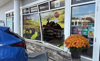 Car Accidentally Backs Into Ellington Dunkin’ Donuts; No Injuries Reported