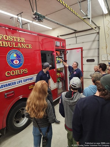 Foster Center Firefighters Participate in Joint Training with Foster EMS