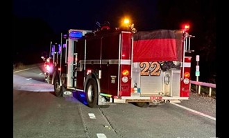 Deposit Volunteers and Eastern Broome EMS Treat Injured Driver After Collision with Bear