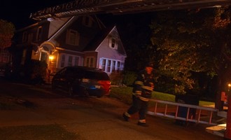 Smoke Detectors Help Contain Burlington House Fire