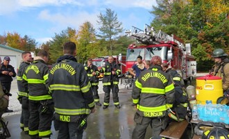 Realistic Fire Training Sharpens Burlington Firefighters’ Skills