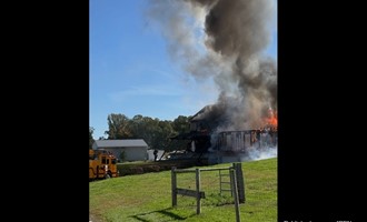 Union Fire Company No. 1 Battled House Fire in Lower Oxford Township