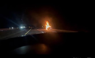 West Greenwich Firefighters Responded to Vehicle Fire on I-95 South