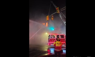 Tiverton Fire Department Supported Fall River During Structure Fire