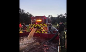 Two Fire Alarms Keep Pomfret-Teago Crews Busy Before Training